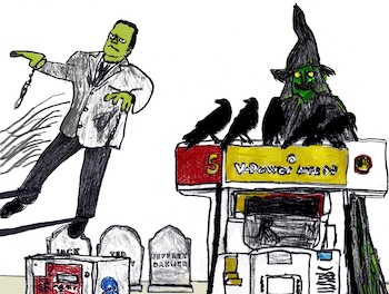 Art Kids on Mischief Night