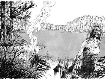 On the Muddy Banks of the Old Sabine