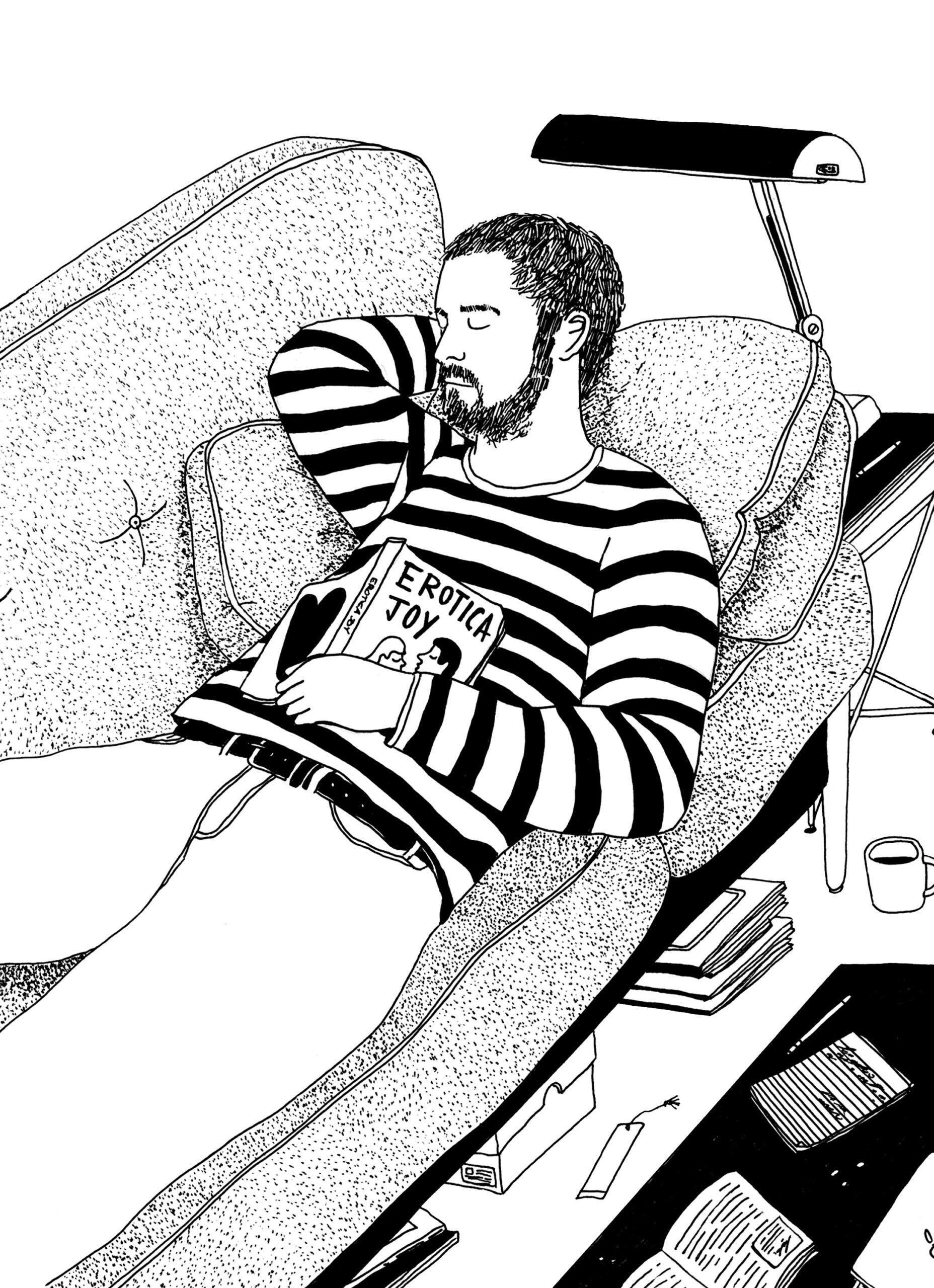Portrait of Elián Taking a Siesta